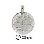 Lauburu País Vasco Plata 30 mm