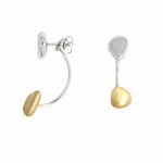 Pendientes Combinables Plata y Oro