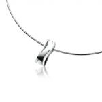 Colgante Plata y Brillantes Zinzi