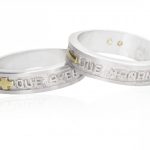 Alianza Plata y Oro 18kts