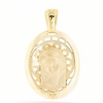 Medalla bicolor diamante