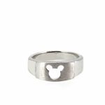 Sortija plata Disney