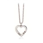 Collar corazón Finor