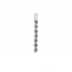 Colgante en plata con circonitas