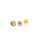 Dormilones Bebé oro bicolor y brillante