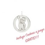 Medalla de plata Mamá con Cadena de Regalo