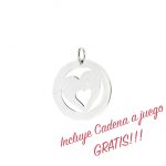 Medalla de plata Mamá con Cadena de Regalo