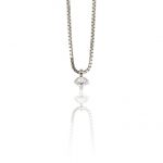 stradda collar de plata de ley 925 con circonita